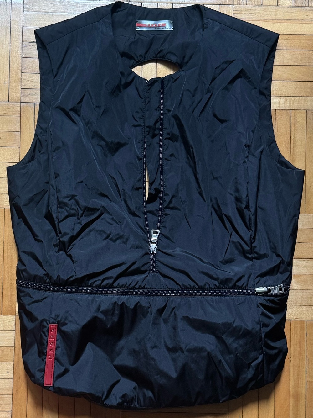 Vintage 1990s Prada Sport Women’s Nylon Packable Vest